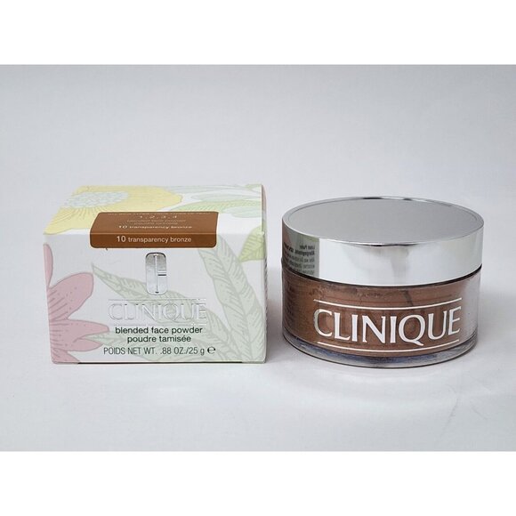 New Clinique Blended Face Powder 10 Transparency Bronze - Picture 1 of 3